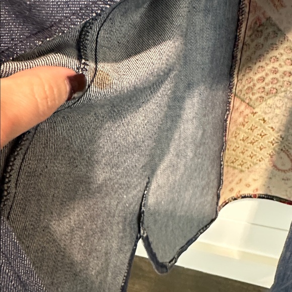 Patchwork Denim Shirt - Picture 11 of 16